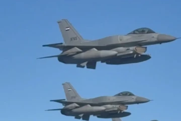 البيت الأبيض يشكر "النسور المصرية" على مرافقتها طائرة ترامب الرئاسية (فيديو)