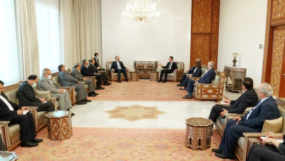 وزير خارجية إيران يزور دمشق ويلتقي "بشار الأسد"