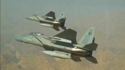 التحالف ينفذ عملية ضد أهداف عسكرية في دار الرئاسة بصنعاء