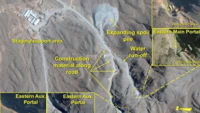 إيران تبني مجمعا نوويا جديدا تحت الأرض قرب نطنز وصور تكشف التفاصيل
