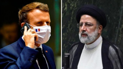 الرئاسة الفرنسية تكشف فحوى اتصال "ماكرون" - "رئيسي"