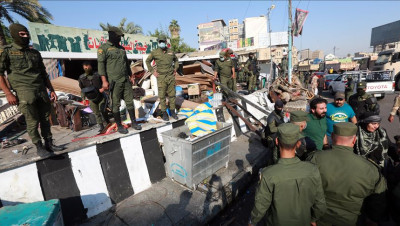 العراق.. الجيش يزيل خيام المحتجين من ساحة التحرير