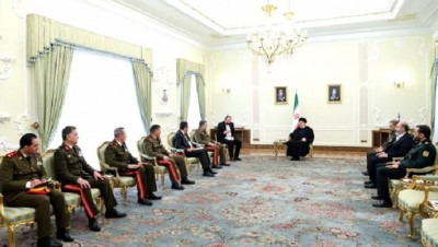 الرئيس الإيراني يتعهد بمواصلة دعم نظام الأسد