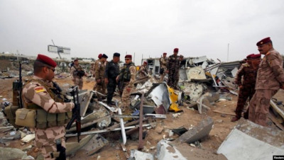 قصف يستهدف قاعدة للتحالف الدولي جنوب بغداد