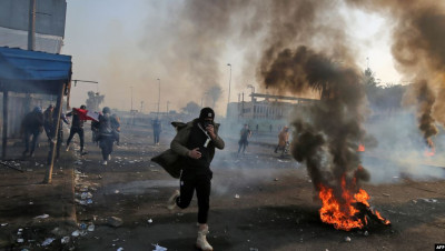 العراق.. الأمن يقتل ثلاثة متظاهرين