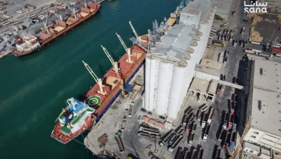 وصول باخرتين محملتين بـ 70 ألف طن من القمح إلى مرفأ طرطوس