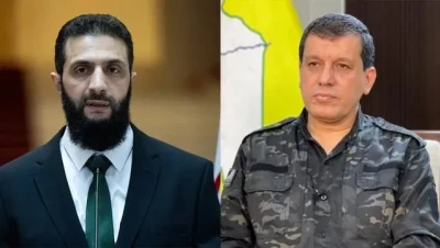 "مظلوم عبدي" يهنئ "الشرع" ويدعوه لزيارة شمال شرقي سوريا