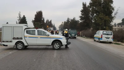 حادث سير مروع على طريق حماة - حلب الدولي