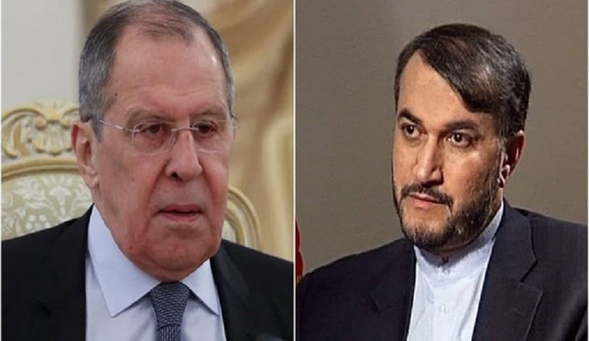 "لافروف" و"عبداللهيان" يبحثان إعادة إحياء الاتفاق النووي بأسرع وقت