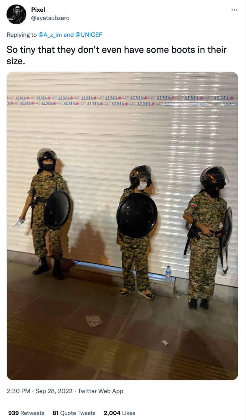 إيران تقحم الأطفال والمجرمين في قمع الاحتجاجات