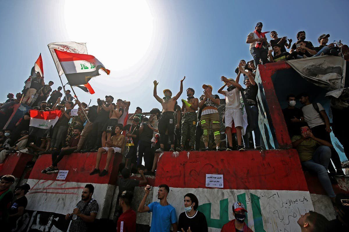 نشطاء العراق يستعدون لإحياء الذكرى السنوية الأولى لثورة تشرين