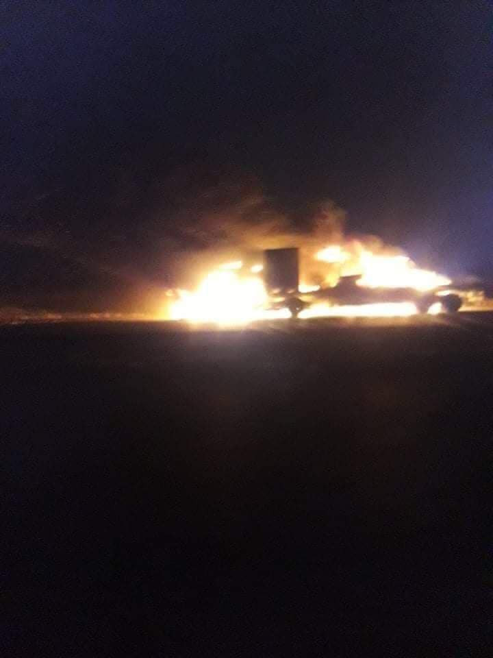 "سرايا ثورة العشرين" يتبنى الهجوم على رتل أمريكي في العراق