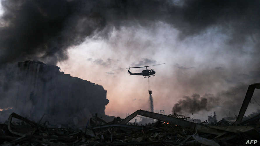 ترامب: انفجار مرفأ بيروت وقع نتيجة هجوم أو قنبلة