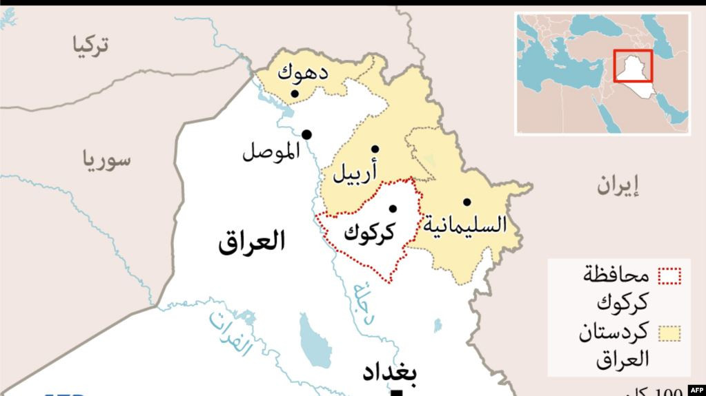 للمرة الثانية.. قصف صاروخي يستهدف قاعدة أمريكية شمال العراق