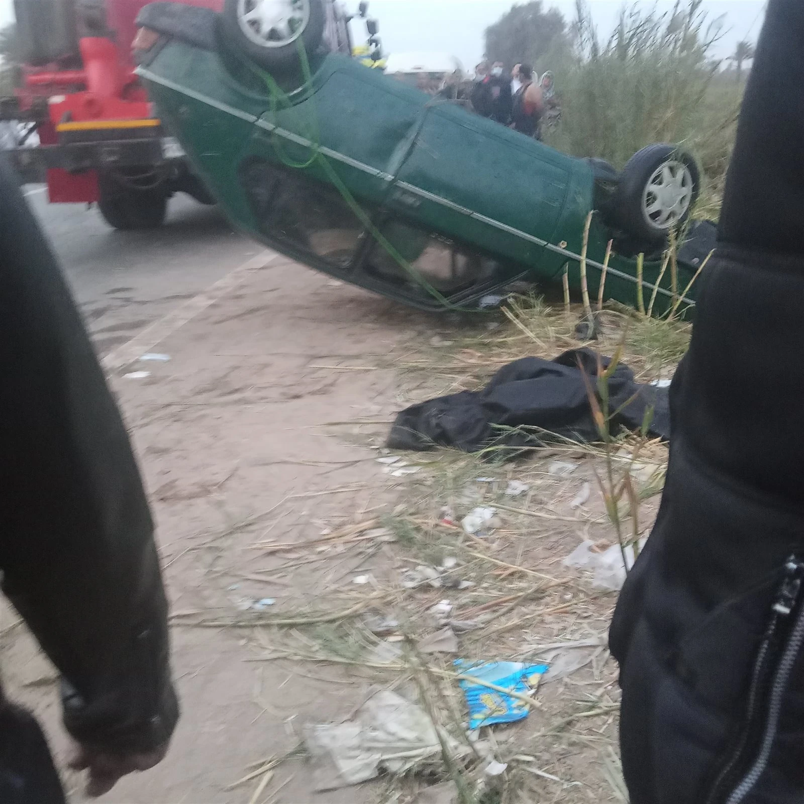 مأساة على طريق ناصر: مصرع أب وابنتيه غرقًا في ترعة الإبراهيمية ببني سويف